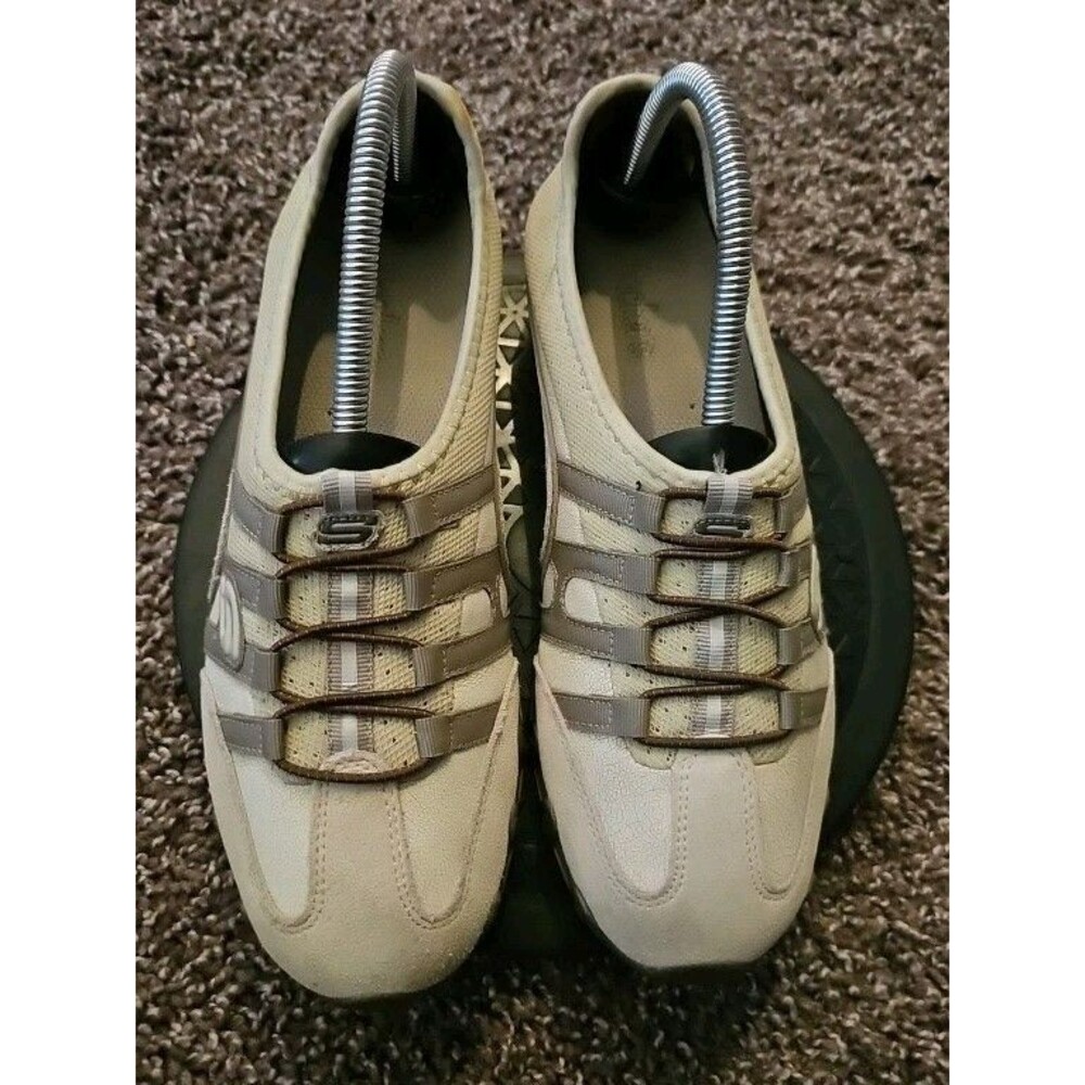 Skechers WOMEN'S PALE BROWN Sneakers 21552 COLOR CODE -OFWT Size 9